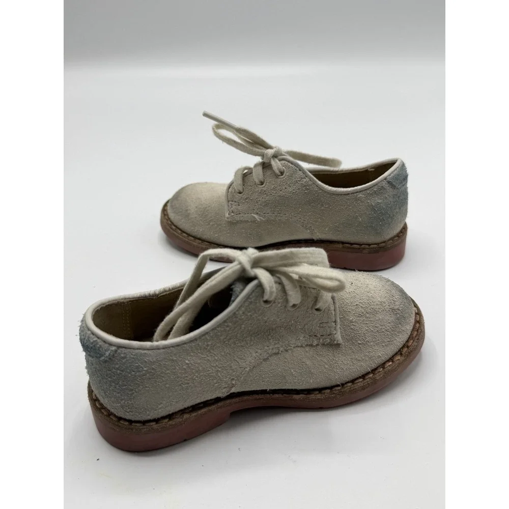 Polo Ralph Lauren Barton‎ Oxford Grey Suede HK48-1211 Toddler 6.5